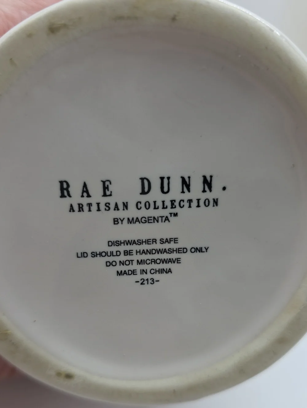 Rae Dunn White OIL & VINEGAR Dispenser Set Magenta Artisan BOUTIQUE Ceramic